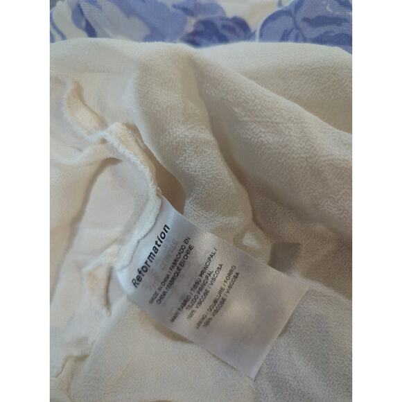 Reformation Blue Floral Twilight Dress - Picture 4 of 6